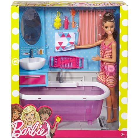 barbie bathroom sink|barbie baby bath set.